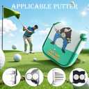 Funny Golf Putter Cover, Mallet Blade Putter Head Covers, Golf Club Leather Covers with Magnetic for Scotty Cameron Taylormade Callaway Titleist Odyssey, Accessories Gifts for Men and Women Golfers