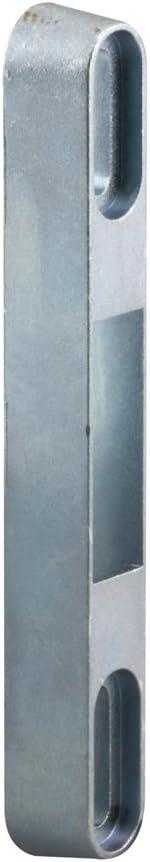 3 x Prime-Line E 2125 3-1/8 In., Diecast, Aluminum Finish Sliding Patio Door Keeper (Single Pack)
