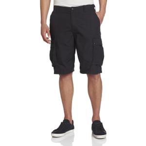 Nautica Men's Mini Ripstop Twill Cargo Short, Black, 44W