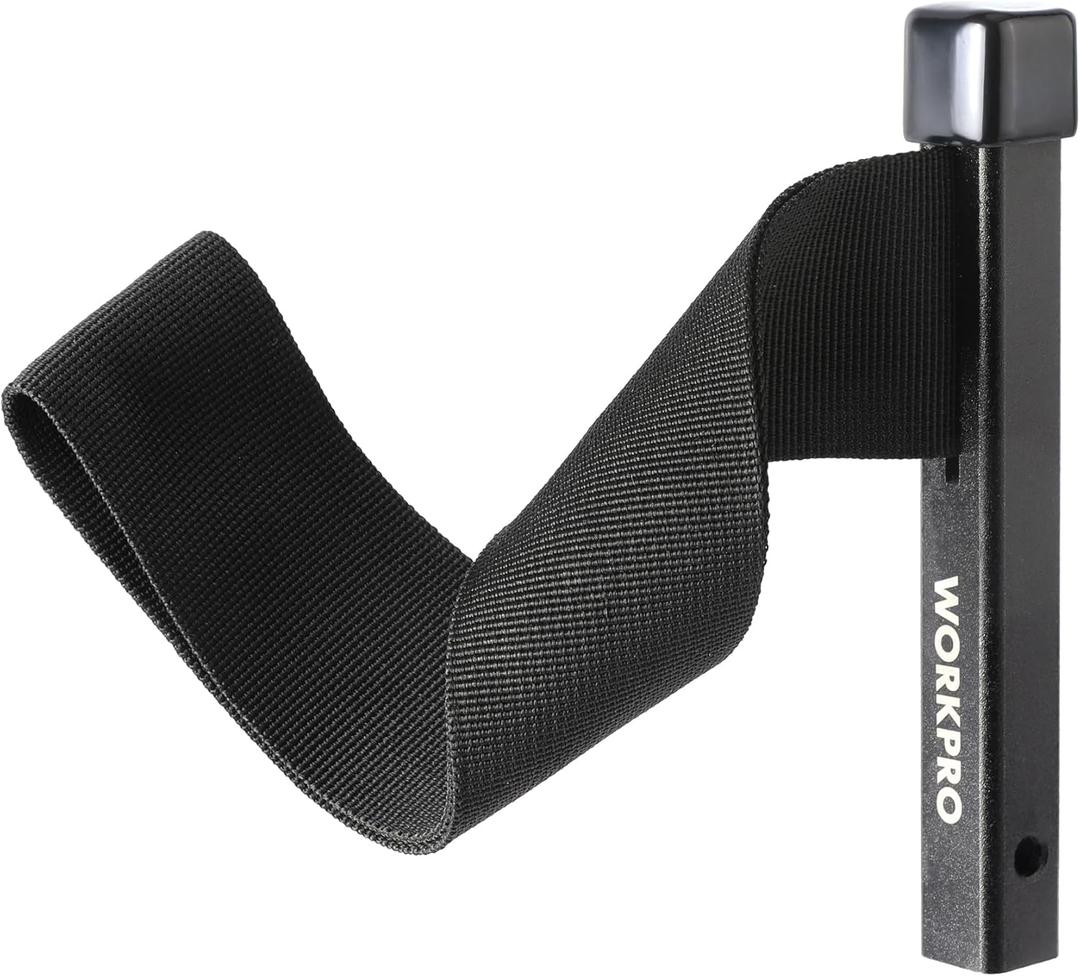 WORKPRO Nylon Strap Oil Filter Wrench, Universal Oil Filter Removal tool Adjustable, 1/2" Drive, Oil Filter Change Set, Ideal for Engine Filters, Conduit, & Fittings