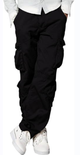 Match Men's Wild Cargo Pants
 Black 36