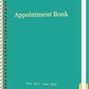 Appointment Book 2025-2026 Weekly & Monthly Daily Appointment Hourly Planner with Hardcover, from July 2025 - June 2026,Daily 7am - 10 pm for Schedule Planning,12 Monthly Calendar 9" x 11", Blue