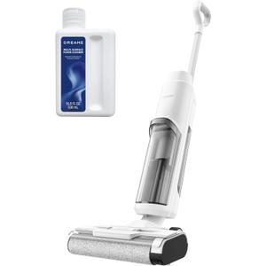 DREAME Trouver K10 Wet Dry Vacuum Cleaner & Cleaning Solution Bundle, Cordless Vacuum Mop with Self-Washing, 8.38lbs Lightweight Floor Washer, 30min Runtime, Edge Cleaning Great for Hardfloor