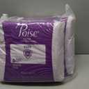 Poise Incontinence & Postpartum Pads for Bladder Leaks, 6 Drop Ultimate Absorbency, Long Length, 90 Count 