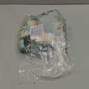 Langsprit Washable Female Dog Diapers (3 Pack) - No Leak Reusable Diapers for Doggy Female in Period - Highly Absorbent Dog Heat Panties with Adjustable Snaps (Floral, Medium)