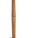 MH London Sammy C-Shaped 22" Solid Wood Side Table, Mid Tone Honey, 12" x 15" x 22"