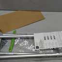 Medline Aluminum Crutches for Kids, Adults & Seniors, Walking Aid, 300 LB Weight Capacity,1 Pair, Fitting 5'2" - 5'10"