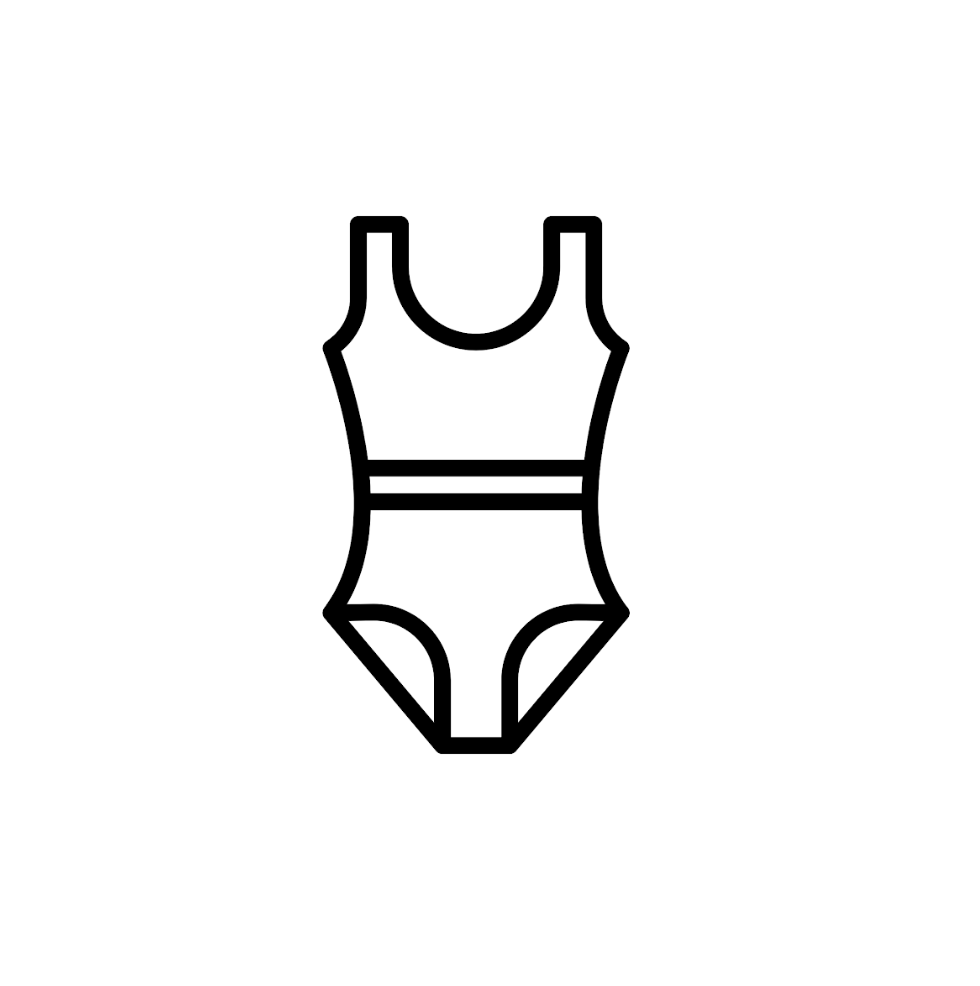 Women Swimsuit  2 Color SIze Large