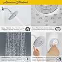 American Standard 9035474.002 Spectra+ eTouch 4-Function Shower Head, 2.5 GPM, Polished Chrome