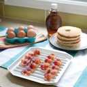 Nordic Ware Bacon Rack with Lid, 10.25x8x2 Inches