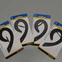 4" BLK #9 NAILON 4 Pack