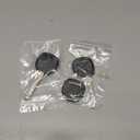 2pcs Car Key Blank Right Slot B111-PT Compatible with GMC Compatible with Chevrolet