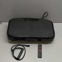 Vibration Plate Exercise Machine, Vibration Plate Platform for Lymphatic Drainage, 200 Adjustable Speeds Power Shaping Vibrating Plate Helps Weight Loss, Shaping, Max Weight 450 Lbs (Black)