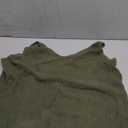 Tutorutor Womens Summer Sleeveless V Neck Sweater Vest Fall Knitted Loose Cami Tank Tops Army Green.XL