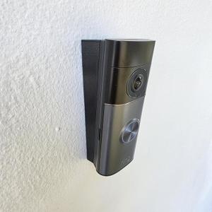Up/Down Vertical Bracket Angle Wedge Compatible with Ring Wired Doorbell Pro 3rd Gen Retinal 4K. 3D Printed UV Resistant (10)
