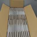 Calenzana 4x4x4 Shipping Boxes Set of 50, Small Corrugated Cardboard Box for Mailing Packing Gifts, White