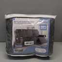 TAOCOCO 100% Waterproof Recliner Covers, Recliner Sofa Covers with Leg Straps, Reversible Recliner Couch Cover for Reclining Chair, Washable Couch Protector for Pets Kids(3 Seater, Dark Gray)