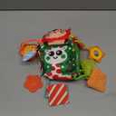 YOGINGO Montessori Toys for 1 Year Old - Tissue Box Baby Toys, Soft Stuffed High Contrast Crinkle Infant Sensory Toys, Boys&Girls Kids Early Learning Gifts (Square Multicolor)