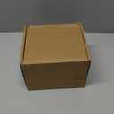 Egofine 5x5 Acrylic Frames 5 Pack, 20mm Thicker Frameless Clear Picture Frames, Double Sided Magnetic Picture Frames, Free Standing Desktop Display