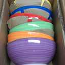 vancasso Bonita Cereal Bowls Set of 6-27 Oz Ceramic Soup Bowls, Microwave & Dishwasher Safe, 6 Inch Colorful Serving Bowls for Kitchen