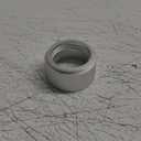 Espresso Dosing Funnel, Aluminum Alloy Coffee Powder Dosing Ring, Coffee Maker Replacement Accessory for 28mm Coffee Capsule