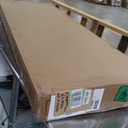 Queen Size Platform Bed Frame with Upholstered Headboard, Wooden Slats Support, Noise Free, No Box Spring Needed, Easy Assembly, Dark Grey, Linen