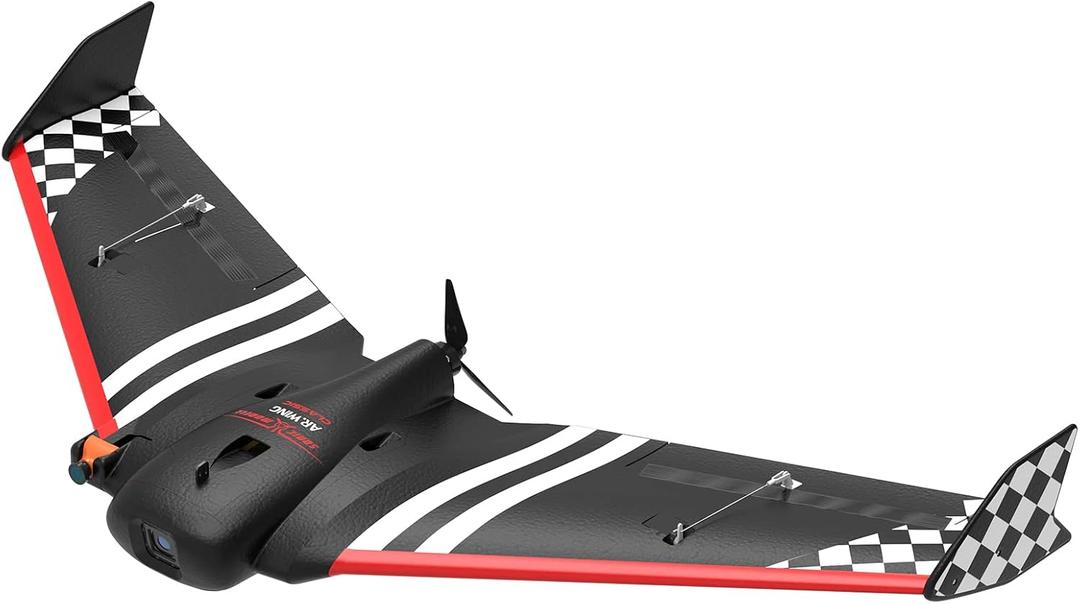 Buddy RC Sonic Modell AR Wing Classic RC Airplane, FPV Plane RC Airplane for Adults with 900MM Wingspan, Easy Controlled RC Plane For The Skilled (PNP Version,Black)