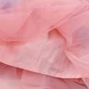 Baby Girls Tutu Dress Long Sleeve Toddler Sleeveless Dresses Infant Tulle Sundress (12 Months, 0-1sequin Pink Rainbow)