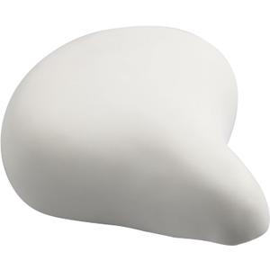 AVASTA Kids Bicycle Saddle for Girls & Boys Waterproof Wide Soft Bike Cushion Dual Shock Absorbing Fit for 20 24 26 inch Mountain Road Bike (White)