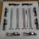 F250 Bed Bolts Truck Bed Mounting Bolt Nut Hardware Kit Hardware fit for 1999 2000 2001 2002 2003 2004 2005 2006 2007 2008 2009 2010 2012 2013 2014 2015 2016 Ford F250 F350 F450 550 Super Duty 924-311