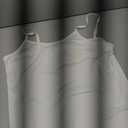 CYCLAMEN 2024 Maternity Mesh Dress Ruched Side Round Neck Pregnancy Dresses Baby Shower Wedding Guest Cocktail Party, XXL