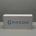 Garood, Big Compact Glass Desktop Whiteboard with Storage – 12 x 7 in Dry Erase Board for Desk, Home Office, School  Space-Saving Organizer, Aesthetic Pink