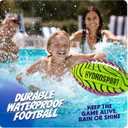 HydroSport Water Football for Pool, Beach, Lake - Waterproof Pool Toys for Kids Ages 8-12 - Teen Boys Gift - Swimming Balls Sports - Family, Teens Boys & Adults Fun - Outdoor Accessories