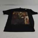 Cat Selfie Bigfoot Jesus Alien T-Shirt, M