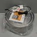 Stainless Steel Cat Water Fountain Automatic Drinking Fountain, Quiet Circulating Water Bowl, Dishwasher Safe, Indoor Pet Fountain for Hydrated Healthy Cats (Stainless Steel, 4L Corded)