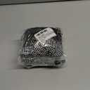 Pack of 3, Meseey 30pcs 8 Inch Stretch Elastic Loops with Pre-Tied Black White Plaid Ribbon Bows for Gift Wrapping,Baby Showers, Weddings, Christmas Boxes (8 Inch, Black and White)