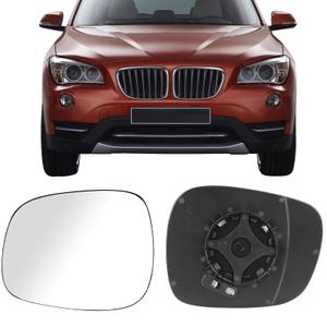 Passenger Side Mirror Replacement Glass for BMW X3 2011-2014,Backing Plate Power Heated Right Side View Car Rearview Mirror Glass for BMW X3 2011 2012 2013 2014