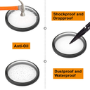 FiTSTILL 2 PCS Lens Protector Kit for Go Pro MAX Fusion&MAX360 2025Action Camera, High Transparent 9H Hardness Scratch Resistant Sticky Lens Guards Accessories(NOT For MAX2)