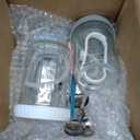 4 Pack Overnight Oats Containers with Lids and Spoons - DRKIO 16 Oz Glass Mason Jars for Overnight Oats Leak Proof Oatmeal Container Great for Cereal Fruit Vegetable Milk Salad Yogurt Meal Prep