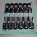 Baby Proofing Child Safety Locks (12 Pack) by Skyla Homes - The Safest, Quickest and Easiest 3M Adhesive Cabinet Latches, No Screws & Magnets, Multi-Purpose for Furniture, Kitchen, Ovens, Toilet Seats (Black)