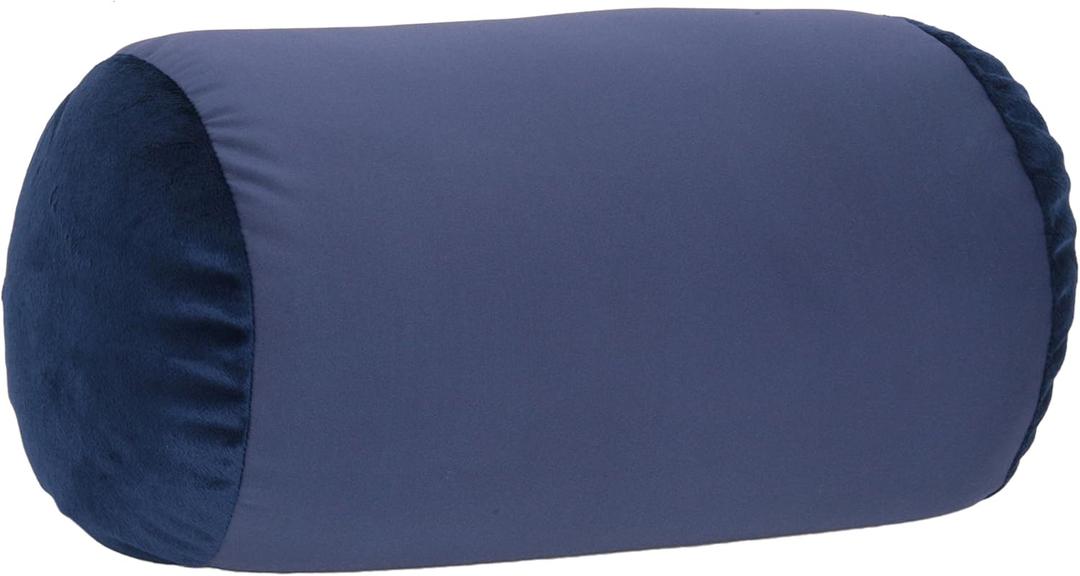 Mooshi Squish Microbead Jelly Bean Bed Pillow, 14" x 7" - Airy Squishy Soft Microbeads - Seventeen Fun Bubbly Colors To Choose From - Cuddly And Fun Teen Decorative Accessory - Bed Pillow, Blue