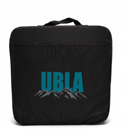 Large black cushion for sitting, 10pack