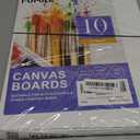 FUMILE 11x14 Canvas Boards for Painting, 30 Pack Canvases for Painting 11x14 Inch Primed Acid Free Blank Canvas Panels for Oil Paint, Watercolor, Acrylic Paint, Gouache and Tempera.