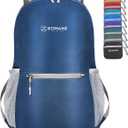 ZOMAKE Ultra Lightweight Hiking Backpack 20L, Packable Small Backpacks Water Resistant Daypack for Women Men(Navy Blue)