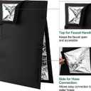 2 Pack Outdoor Faucet Cover Winter 25H x 13.5W Freeze Heat and Proof Protector for RV Park & Yard Hydrant Outdoor Water Faucet Cover for Garden Lawn Sprinkler Systems