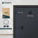 18x24 Poster Frame, Black Wood, 4 Pack, Wall Mounting Display
