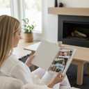 Gifts for Men, Dad, Boss - Motivational Office Desk Decor & Accessories - Black Faux Book Box for Hidden Storage of Cash & Photos - Modern Bookshelf Display (Set of 3, Achieve Focus Power)