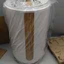 Keenray Towel Warmer for Bathroom, Towel warmer bucket with Heating Progress Bar, Fragrance Disc Holder, Leather handle, Auto Shut-off Towel Bucket Fits Up to Two 40" x 70" Towels, Bathrobes, Blankets (White/Wood)