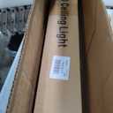 28.3Inch Cool White Modern LED Ceiling Lighting,40W High Brightness Metal Linear Ceiling Lamp,6500K Simple Long Light for Kitchen Dining Living Room Laundry, Garage Cloakroom Lighting