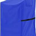 Stackable Patio Chair Cover - 600D High Back Outdoor Chair Cover Waterproof & Heavy Duty, 1 Pack Lawn Furniture Stacking Seat Cover for 4-6 Outdoor Stackable Dining Chairs - 28 x 36 x 47 Inch